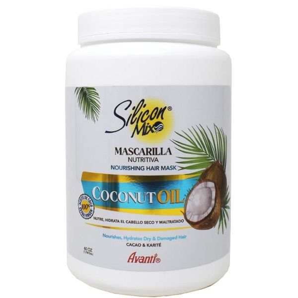 MASQUE CAPILLAIRE NUTRITIF HUILE DE COCO SILICONMIX 60 OZ