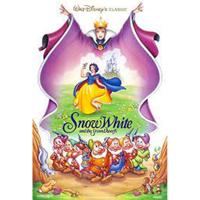 Affiche du film Blanche-Neige 13x19
Art mural en bois