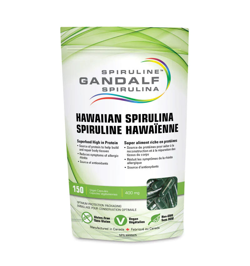 Hawaiian Spirulina 400mg — Unytii - Suppléments et Produits Naturels