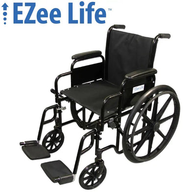 Standard Wheelchair 18 x 16 CH1093 | Ezee Life Lightweight Manual Wheelchair | Buy in Canada