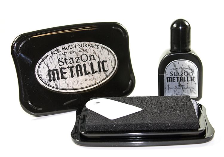StazOn Ink Pad Metallic — Ecstasy Crafts