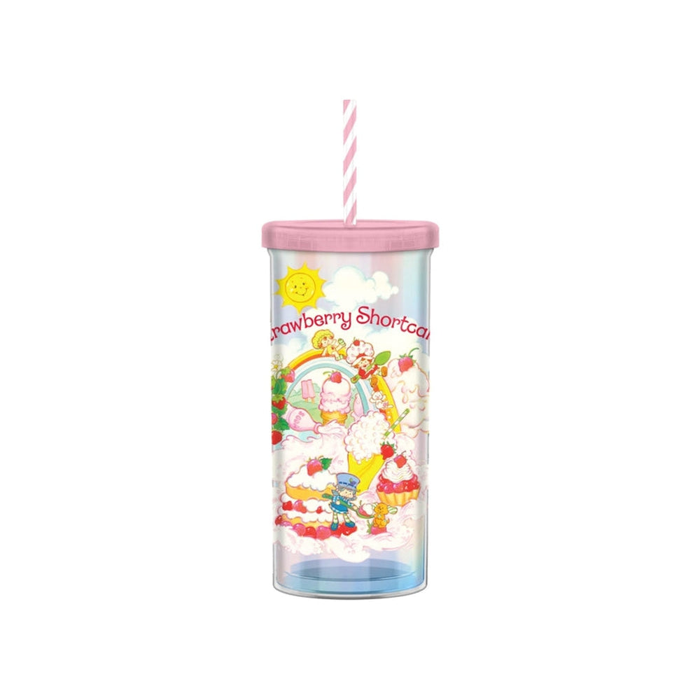 Tasse réutilisable irisée 20 oz « Strawberry Shortcake Sweet Dreams »