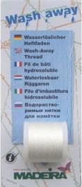 Madeira Wash Away Thread 100% Polyvinyl-alcohol 200M — Cottage Quilting Ltd.
