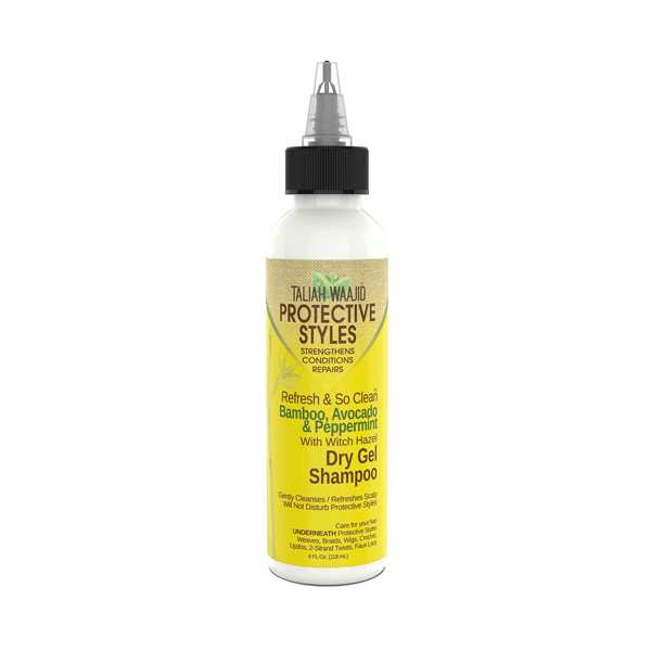 Taliah Waajid Protective Styles Bamboo, Avocado And Peppermint Dry Gel Shampoo 4OZ