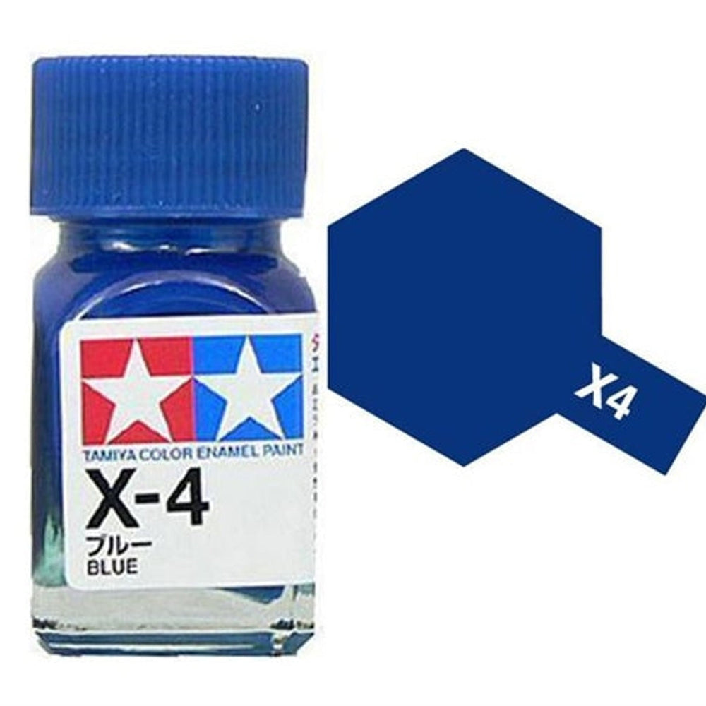 Tamiya Email EX-4 Bleu Mini Bouteille 10 ml (1/3 oz)