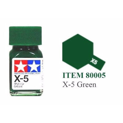 Tamiya Peinture Émail EX-5 Vert Bouteille 10mL (1/3oz)