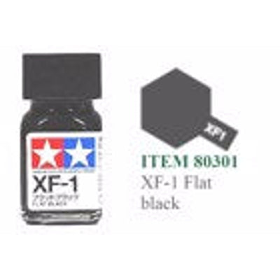 Tamiya Enamel EXF-1 Noir Mat Mini Bouteille 10ml (1/3oz)