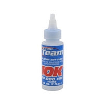Team Associated 5455 Fluide de différentiel en silicone 10 000 cSt 59 mL 2 oz liq. NIB