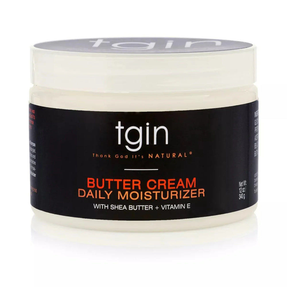 TGIN Crème Hydratante Quotidienne au Beurre de Karité + Vitamine E 355ML