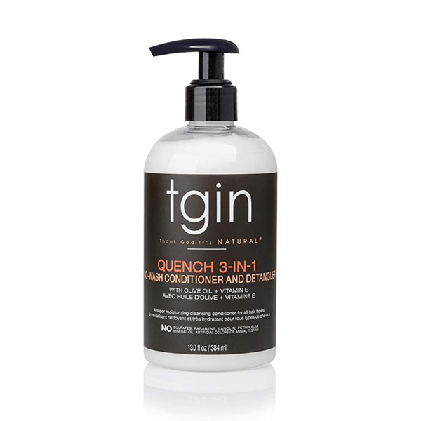 TGIN Quench Revitalisant et Démêlant 3-en-1 Co-Wash 384 ml