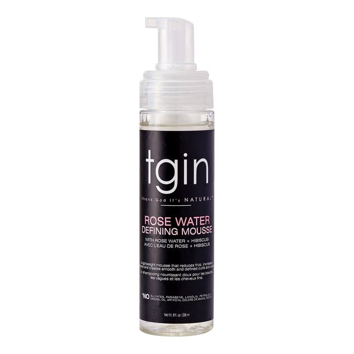 Mousse Définition Boucles TGIN à l'Eau de Rose 236ml