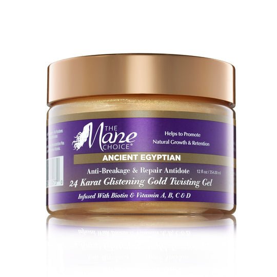 THE MANE CHOICE ANCIENT EGYPT GOLD TWISTING GEL 12OZ