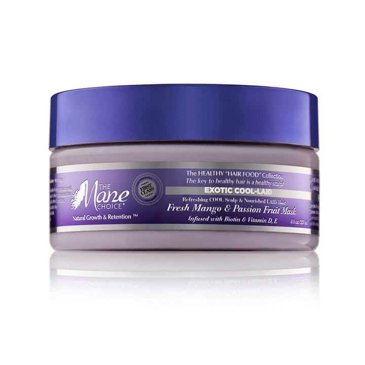 THE MANE CHOICE Masque mangue et fruit de la passion exotique Cool Laid Fresh 8OZ