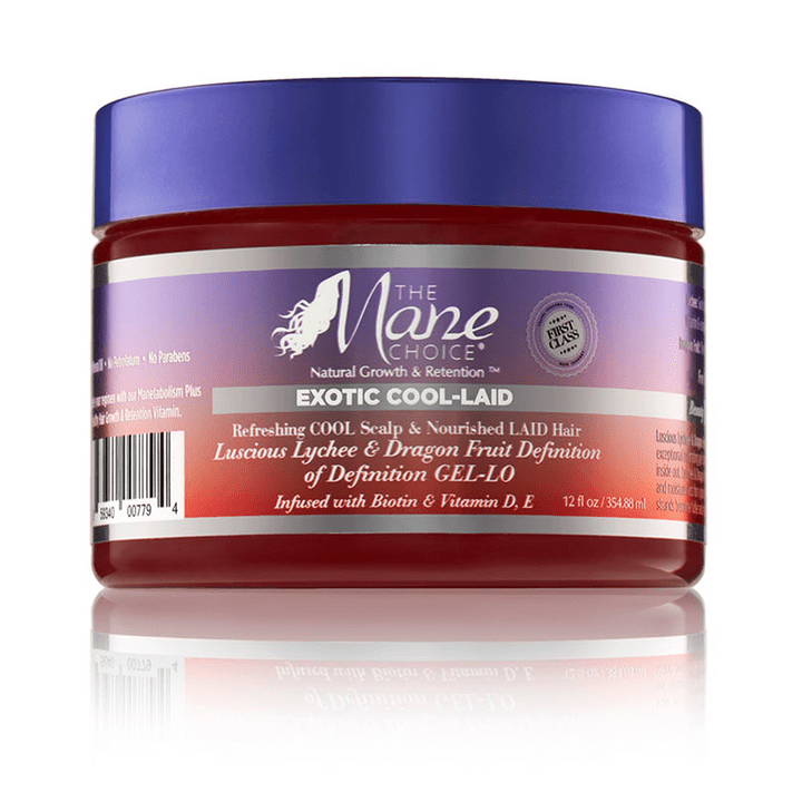 THE MANE CHOICE Exotic Cool Laid Gelée Définissante Litchi & Fruit du Dragon 355ml