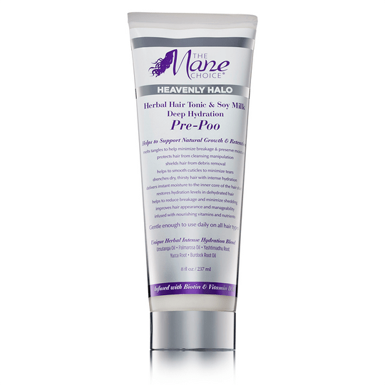 THE MANE CHOICE Heavenly Halo Herbal Hair Tonic & Soy Milk Deep Hydration Pre-Poo 236ml