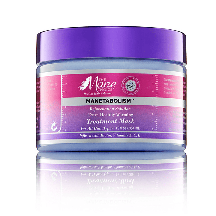 THE MANE CHOICE Manetabolism Solution rajeunissante Traitement chauffant extra-sain Masque 12OZ