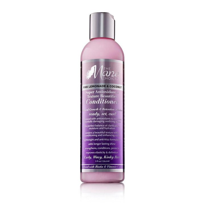 THE MANE CHOICE Pink Lemonade & Coconut Super Antioxidant & Texture Beautifier Conditioner 8OZ
