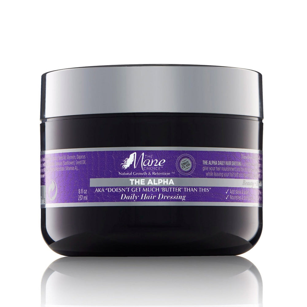 THE MANE CHOICE L'Alpha : difficile de faire plus « BEURRE » que cette crème capillaire quotidienne 8OZ