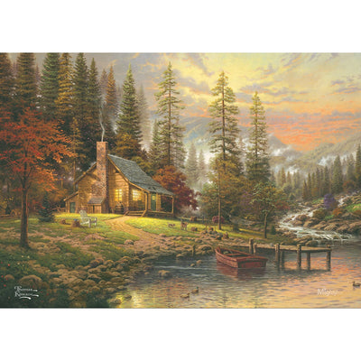 Thomas Kinkade « Une retraite paisible » MightyPrint