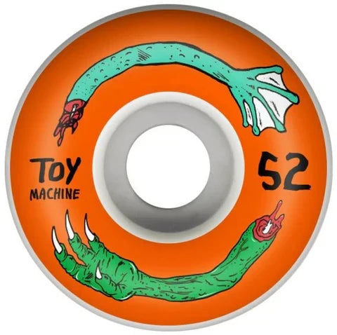 Toy Machine 'FOS Arms' 100A Wheels 52MM - White