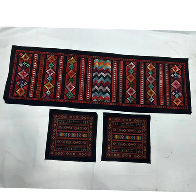 Living Room Tablecloth Set – Heritage Stripes