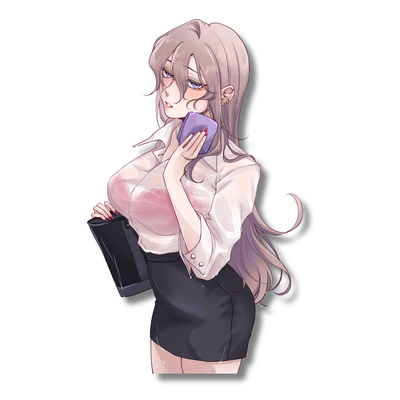 Z7: Nana (Caught in the Rain by SWDSHFSH) Sticker