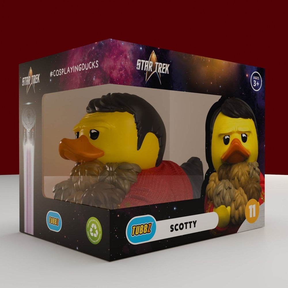TUBBZ Star Trek - Canard Cosplay Scotty en boîte