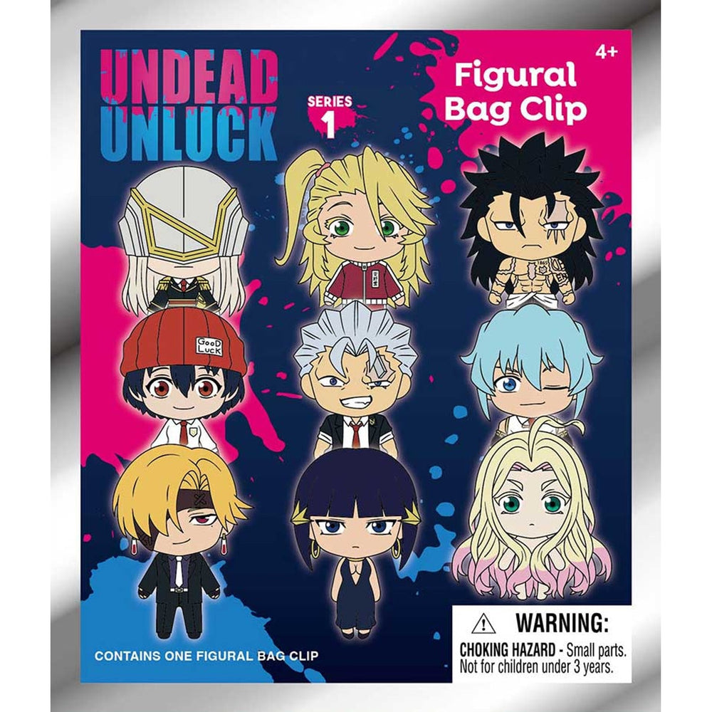 Undead Unluck Série 1 : Attache-clés mystère en mousse 3D