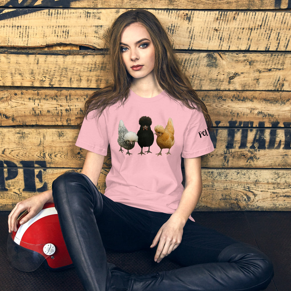 T-shirt Unisexe Poule Polonaise