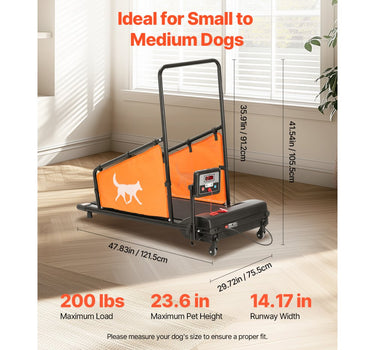 Dog Treadmill for Medium Dogs Electric Pet Treadmill for Agility Training