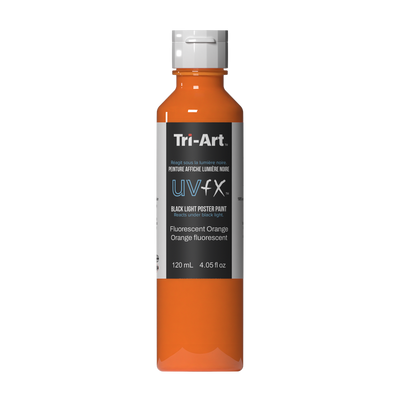 UVFX Black Light Poster Paint - Fluorescent Orange