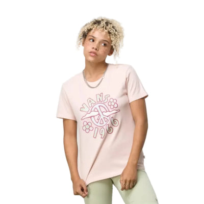 Vans 'Pskya Delia' Tee - Peach (Women's)