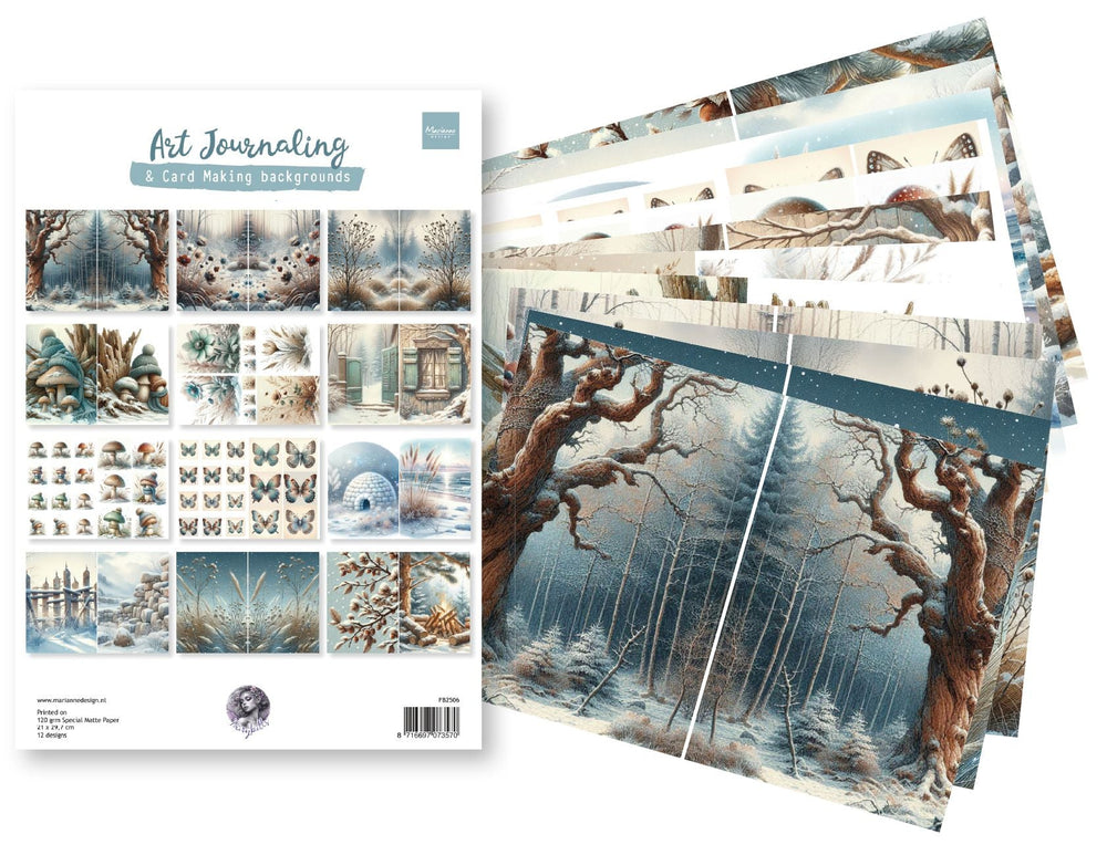 Marianne Design - Ensemble Hivernal Art Journaling par Fairybells