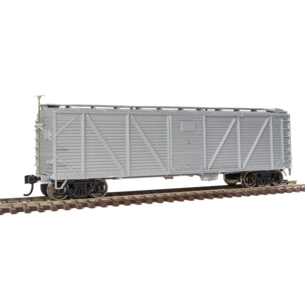 Walthers Mainline 910-40550 HO 40' Fourgon composite à revêtement simple ARA avec extrémités Murphy non décoré NIB RTR