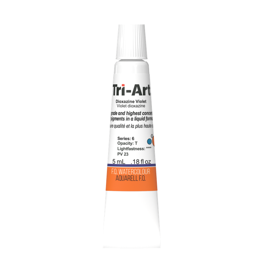Tri-Art Water Colours - Dioxazine Violet