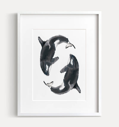 Whale Art Print