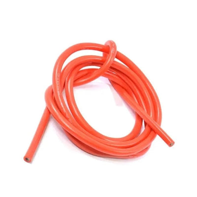 Fil de silicone 12AWG rouge, section de 1 pi