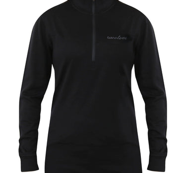 Women's Merino Wool 1/4 Zip Pullover — Midweight