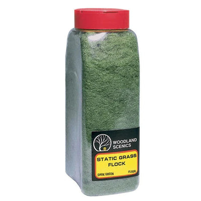 Woodland Scenics Herbe Statique Vert Foncé Agitateur 57,7 po³ (945 cm³)
