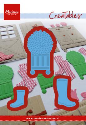 Marianne Design : Matrices de découpe Creatables - Boots Buxes