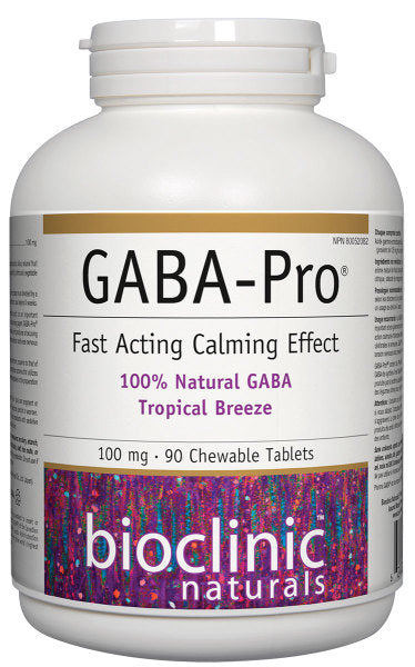 GABA-Pro® · 100 mg Tropical Breeze — Unytii - Suppléments et Produits Naturels